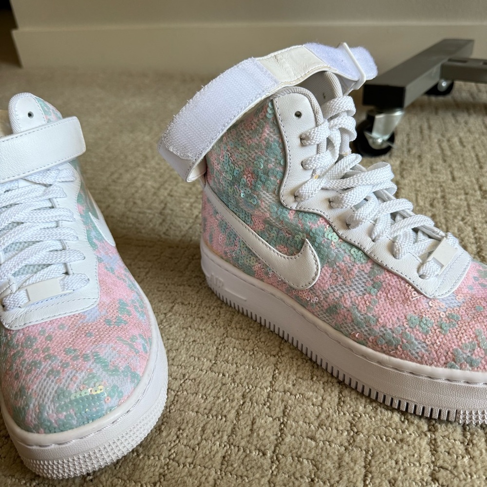 Nike Air Force 1 Upstep Hi LX Summer Shine Kidcore Maximalist - Picture 9 of 11